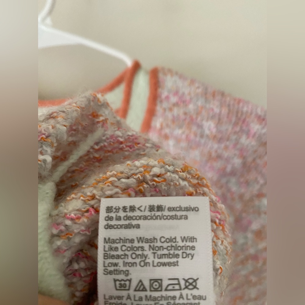 NWOT J. Crew Marled Sweater Lady Jacket Cardigan Ice Pink - Picture 6 of 6